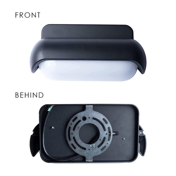 Modern Wall Sconce Outdoor Porch Light Waterproof Patio Lamp LED Wall Light Fixture Aluminum 13W 3000K Front Door Lamp for Indoor & Outdoor use Garden Yard - Image 3