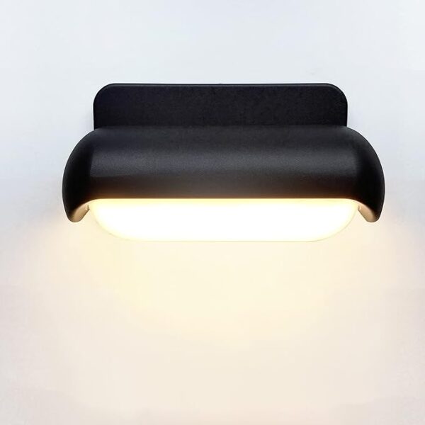 Modern Wall Sconce Outdoor Porch Light Waterproof Patio Lamp LED Wall Light Fixture Aluminum 13W 3000K Front Door Lamp for Indoor & Outdoor use Garden Yard