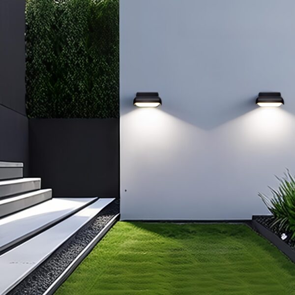 Modern Wall Sconce Outdoor Porch Light Waterproof Patio Lamp LED Wall Light Fixture Aluminum 13W 3000K Front Door Lamp for Indoor & Outdoor use Garden Yard - Image 2