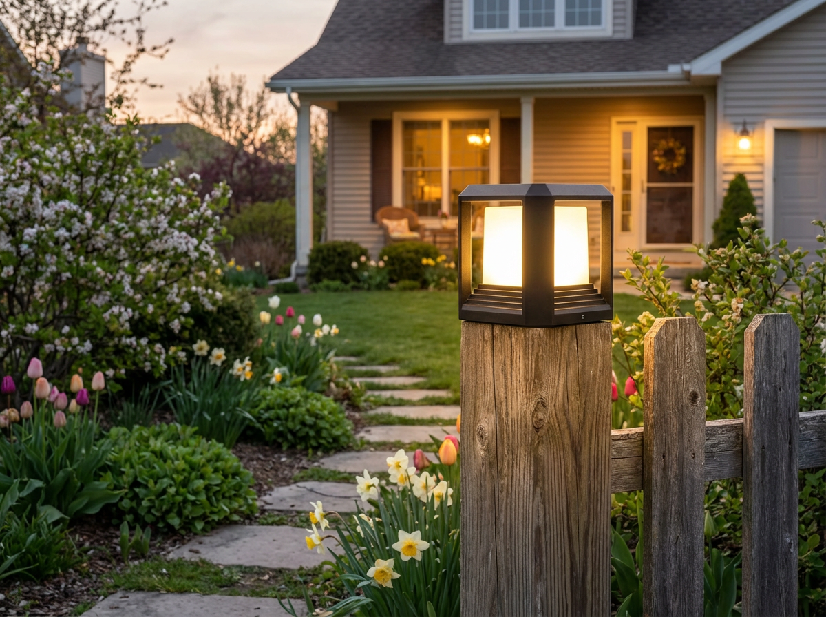 5 Ways Modern Black Outdoor Post Lights Can Transform Your Home’s Curb Appeal This Spring