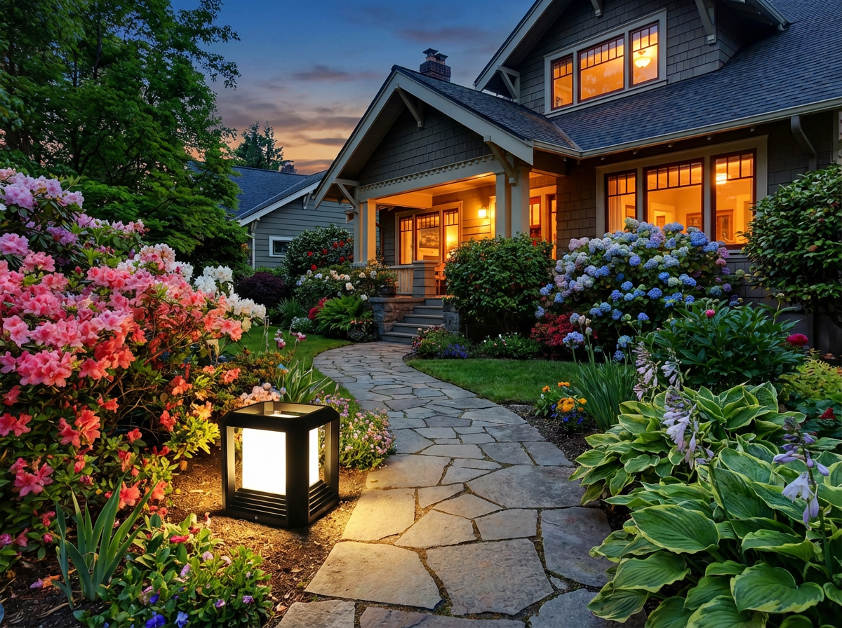 PLUSLED 20W ETL-Certified Post Light: Your Complete Spring 2026 Garden Lighting Spotlight