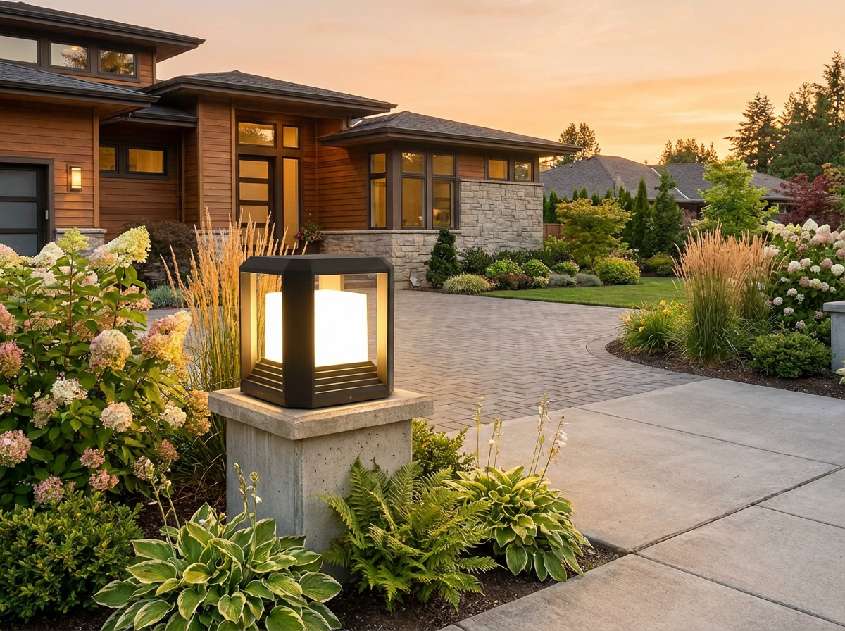 Top 5 Outdoor Lighting Trends for Spring 2026 — And Why Modern Black Post Lights Lead the Way
