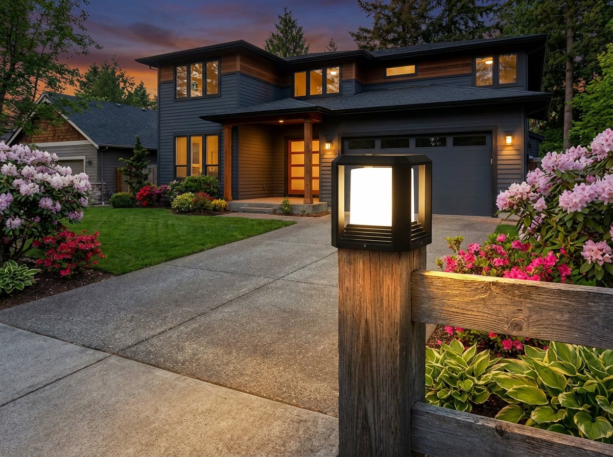 How to Place Outdoor Post Lights on Your Fence, Deck & Garden Path This Spring 2026