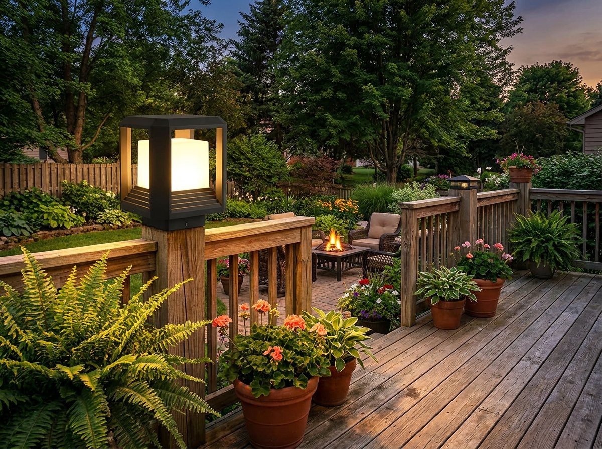 Best Outdoor Post Lights for Wooden Decks 2026: Buyer’s Guide