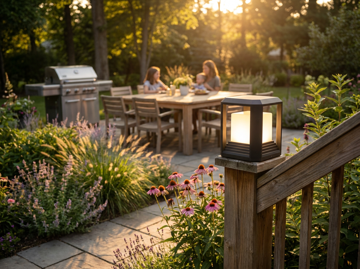 8 Late-Spring Outdoor Post Light Tips to Light Up Your Backyard for Summer Entertaining 2026