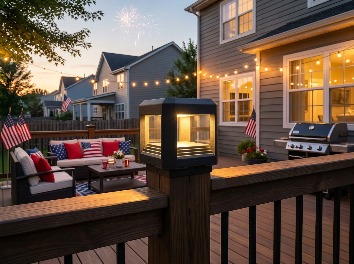 How to Install a 5.94″ PLUSLED Column Post Light on a Deck or Fence Before the Summer 2026 July 4th Cookout: A 90-Minute Saturday DIY Guide