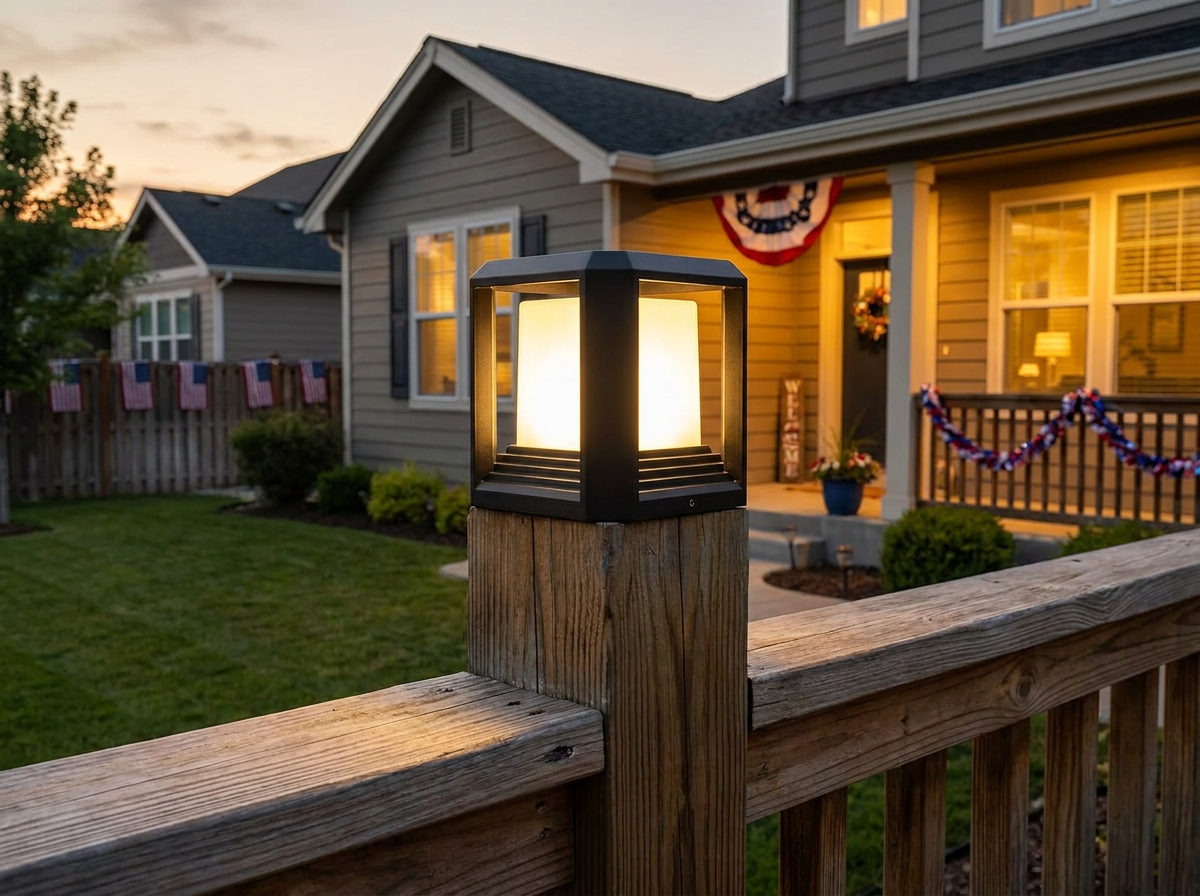 America’s 250th Birthday Is Reshaping the Outdoor Post Light Trend: Why Hardwired LED Column Lanterns Are the July 4th 2026 Fixture Every Backyard Wants