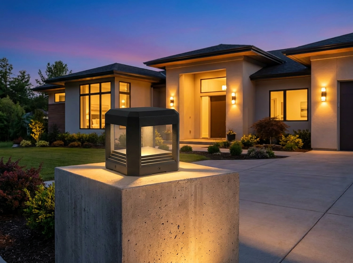 The Complete 2026 Buying Guide to 5.94″ Hard-Wired LED Pillar Post Lights for American Driveways, Decks & Fences
