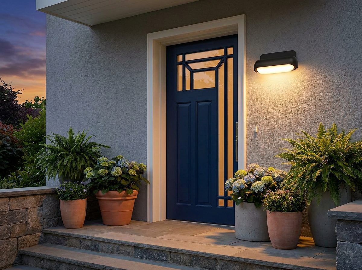 Product Spotlight: The PLUSLED 13W Aluminum Modern Wall Sconce Powering American Front Doors From July 4th Through Labor Day 2026