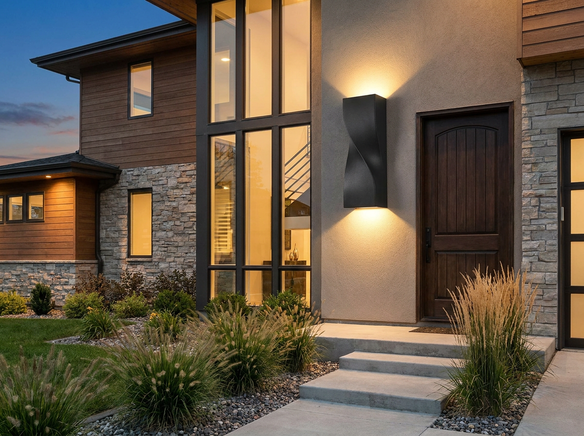 15.75″ S-Shape LED Wall Sconce vs 10″ Porch Lantern: The Honest Summer 2026 Curb Appeal Comparison Every American Front Door Needs