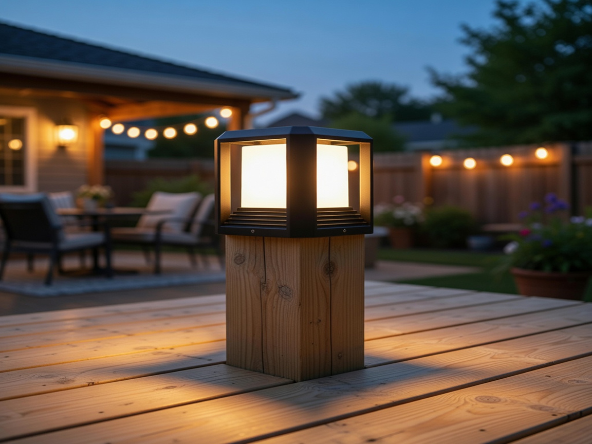 20W LED Post Light vs Solar Post Cap Lights: The Honest Late-Summer 2026 Comparison for American Fences, Decks & Driveways Before Labor Day