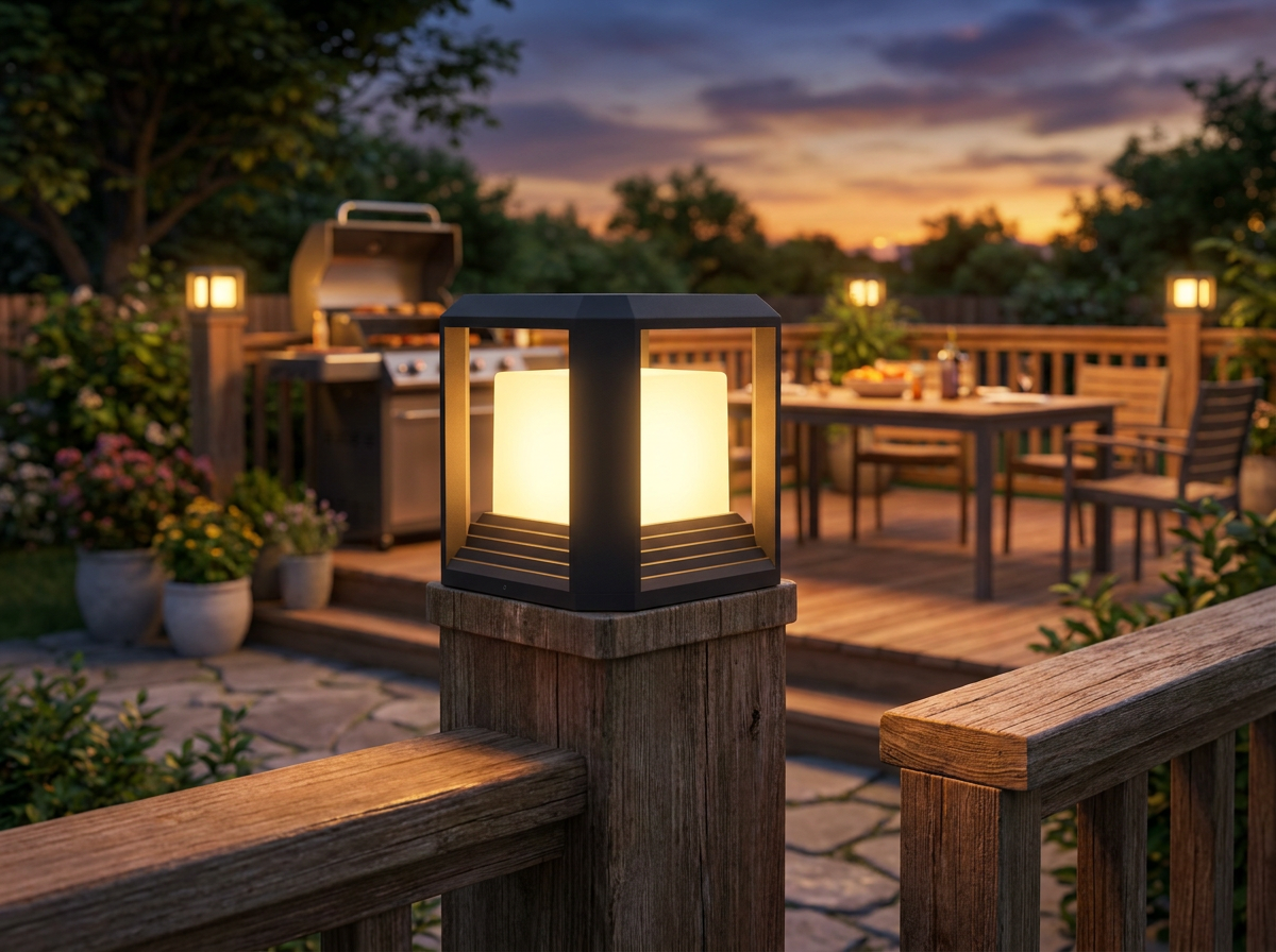 Why the 9.88″ PLUSLED Modern Black Outdoor LED Post Light Became Summer 2026’s Highest-ROI American Curb Appeal Upgrade Between July 4th and Labor Day