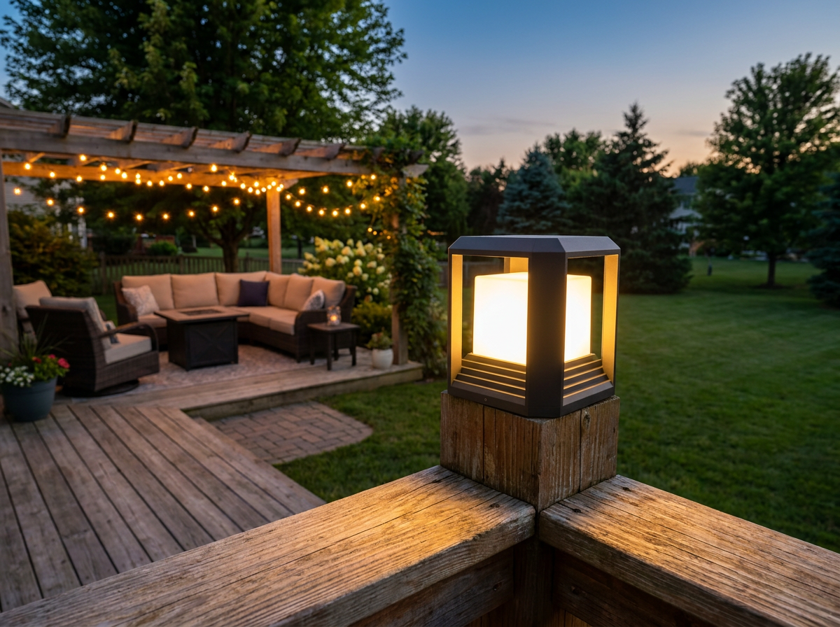 The Complete Summer 2026 Buying Guide to 9.88″ Modern Black Outdoor Pillar Post Lights for American Decks, Fences & Driveways