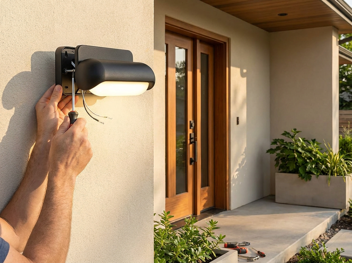 How to Install a 13W PLUSLED Modern Outdoor Wall Sconce on Your Front Porch: A Step-by-Step Summer 2026 Weekend DIY Guide