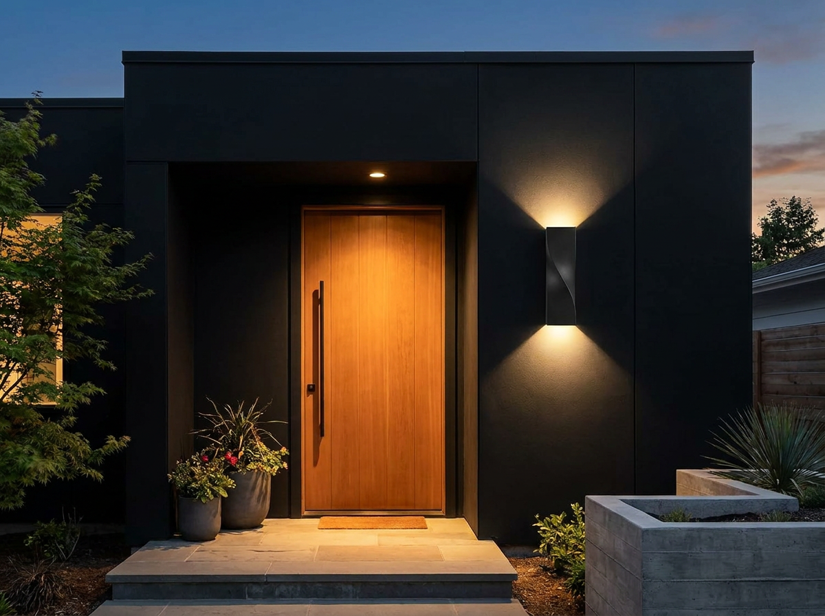 The 15.75-Inch Black Wall Sconce Trend Reshaping US Front Doors in Summer 2026
