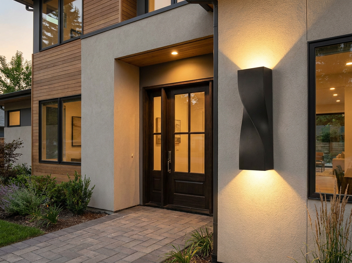 Product Spotlight: The PLUSLED 15.75″ S-Shape Statement Wall Sconce Redefining American Front Doors This Peak Summer 2026