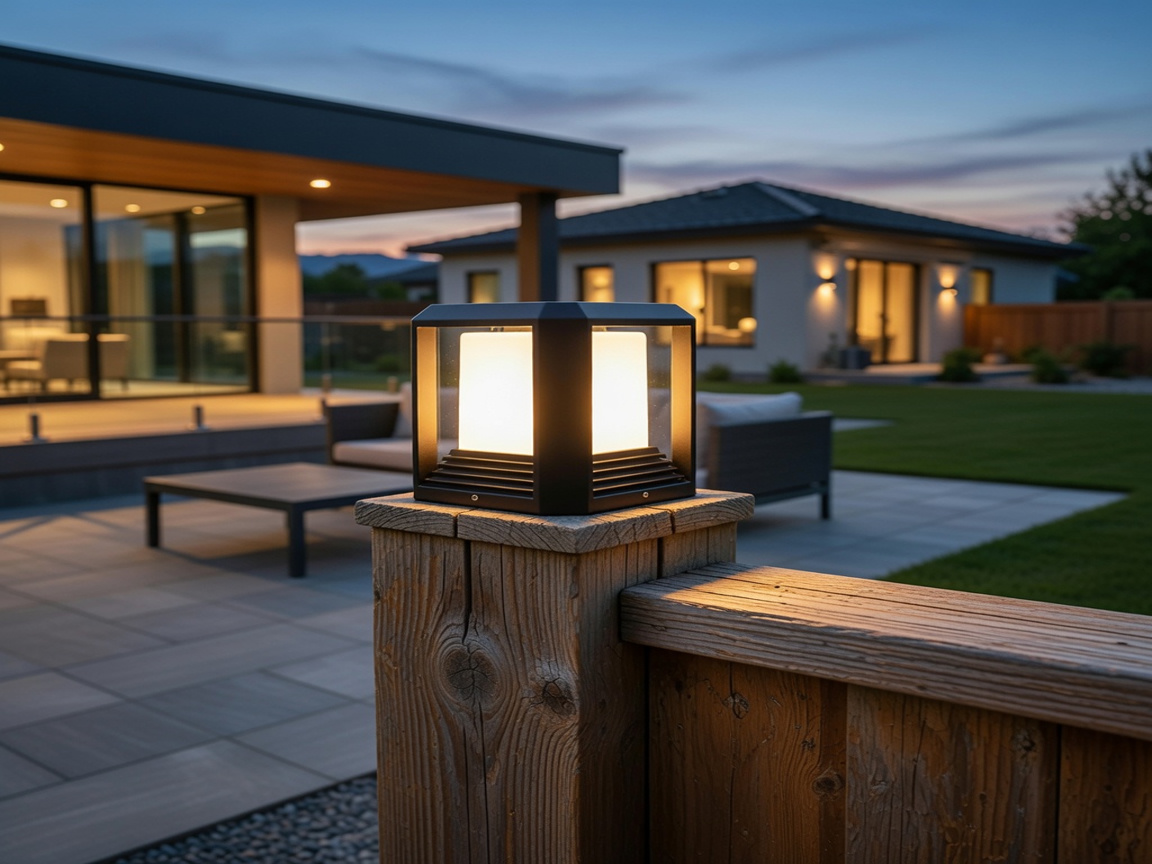 The July 2026 Housing Slowdown Is Pushing American Sellers Toward One Quiet Fix: A $52 Waterproof 5.91-Inch LED Post Light on the Fence
