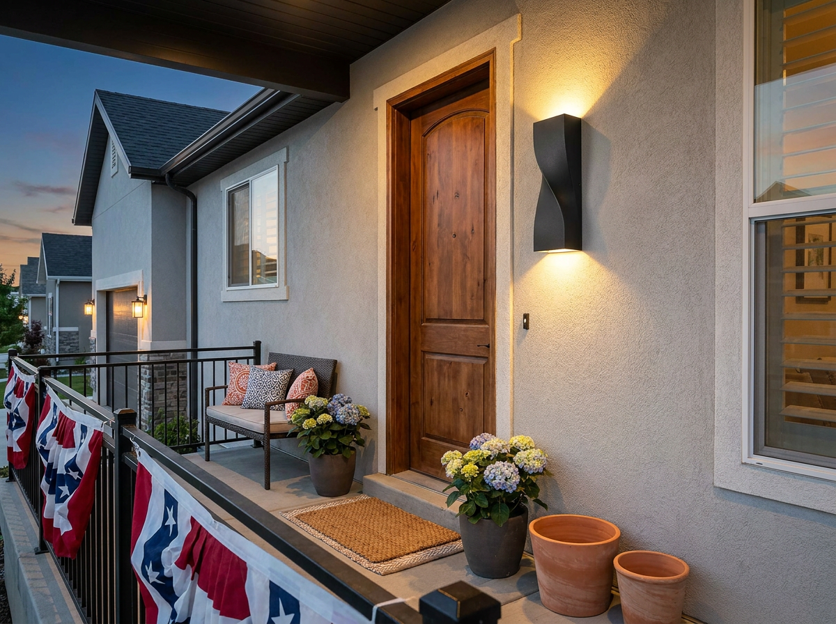 How to Install a 15.75″ PLUSLED S-Shape Outdoor Wall Sconce on Your Front Door This July 4th Weekend: A Step-by-Step Summer 2026 DIY Guide