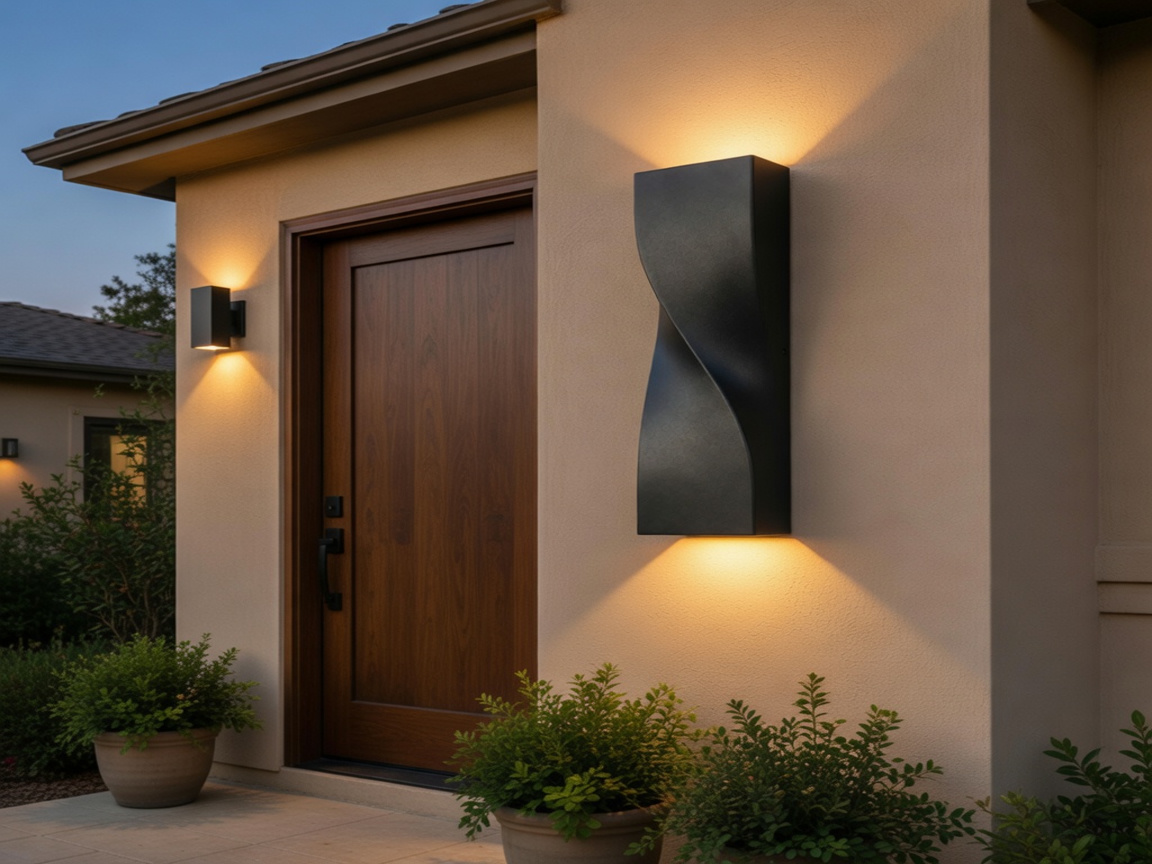 Product Spotlight: The PLUSLED 15.75″ S-Shape Wall Sconce — The Oversized Statement Light Redefining American Front Doors for Late Summer 2026