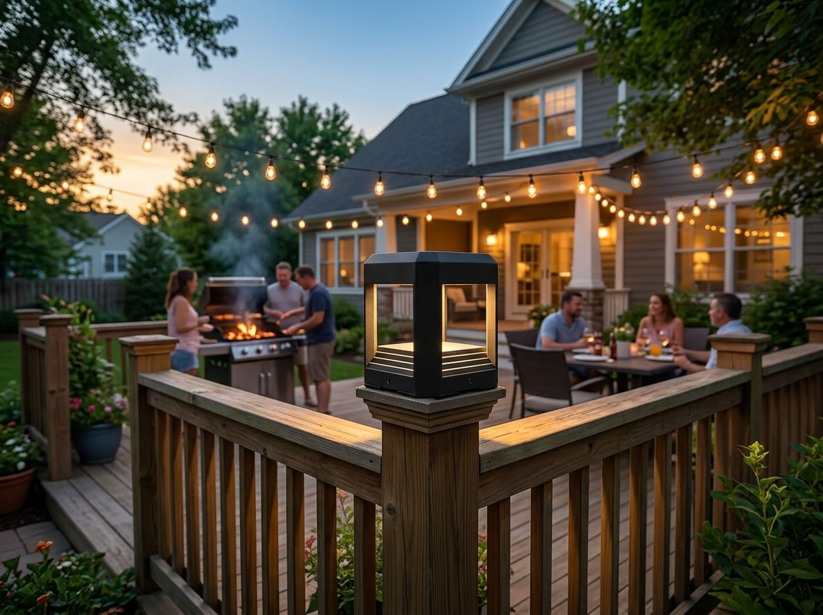 The $53 Late-Summer 2026 Home Improvement Move Turning American Decks and Fences Into Labor Day-Ready Living Spaces: PLUSLED’s 5.94-Inch Hard-Wired LED Column Post Light