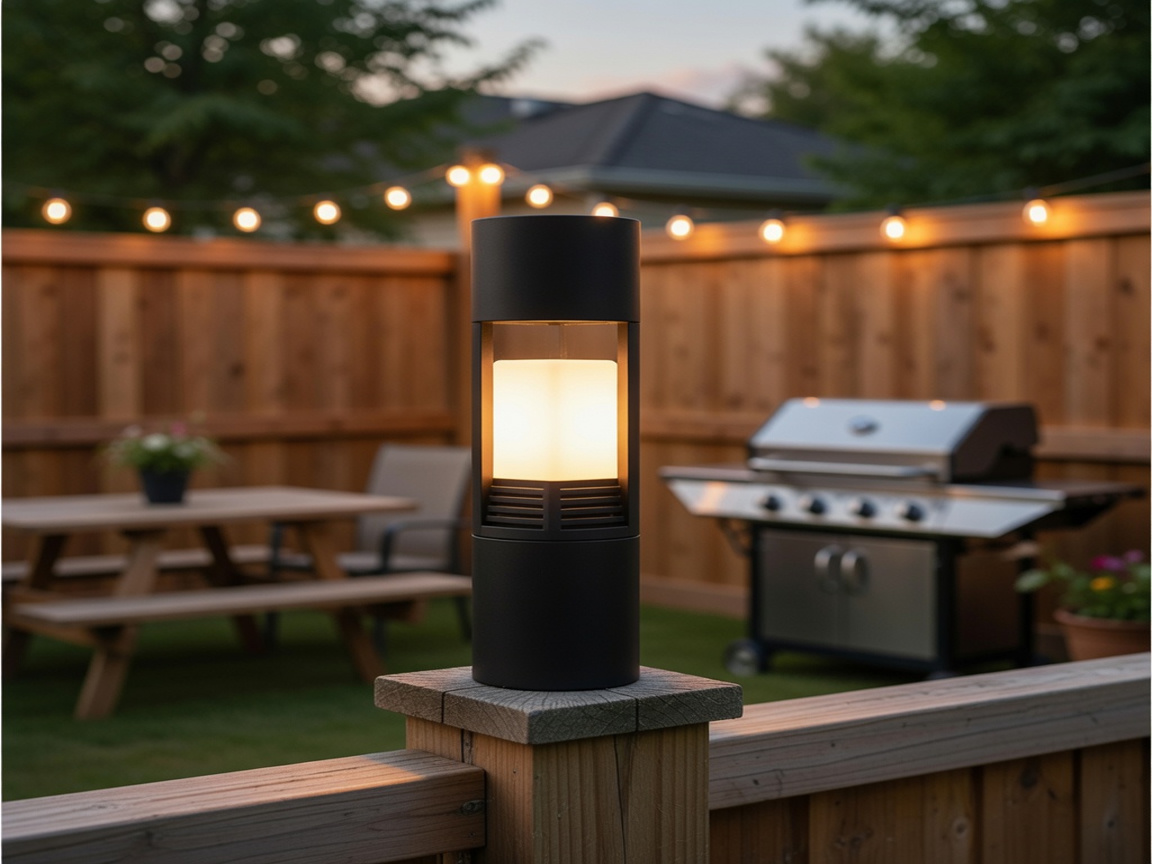 The Complete August 2026 Buyer’s Guide to 9.88-Inch Modern Black LED Column Post Lights for American Fences, Decks & Patios Before Labor Day
