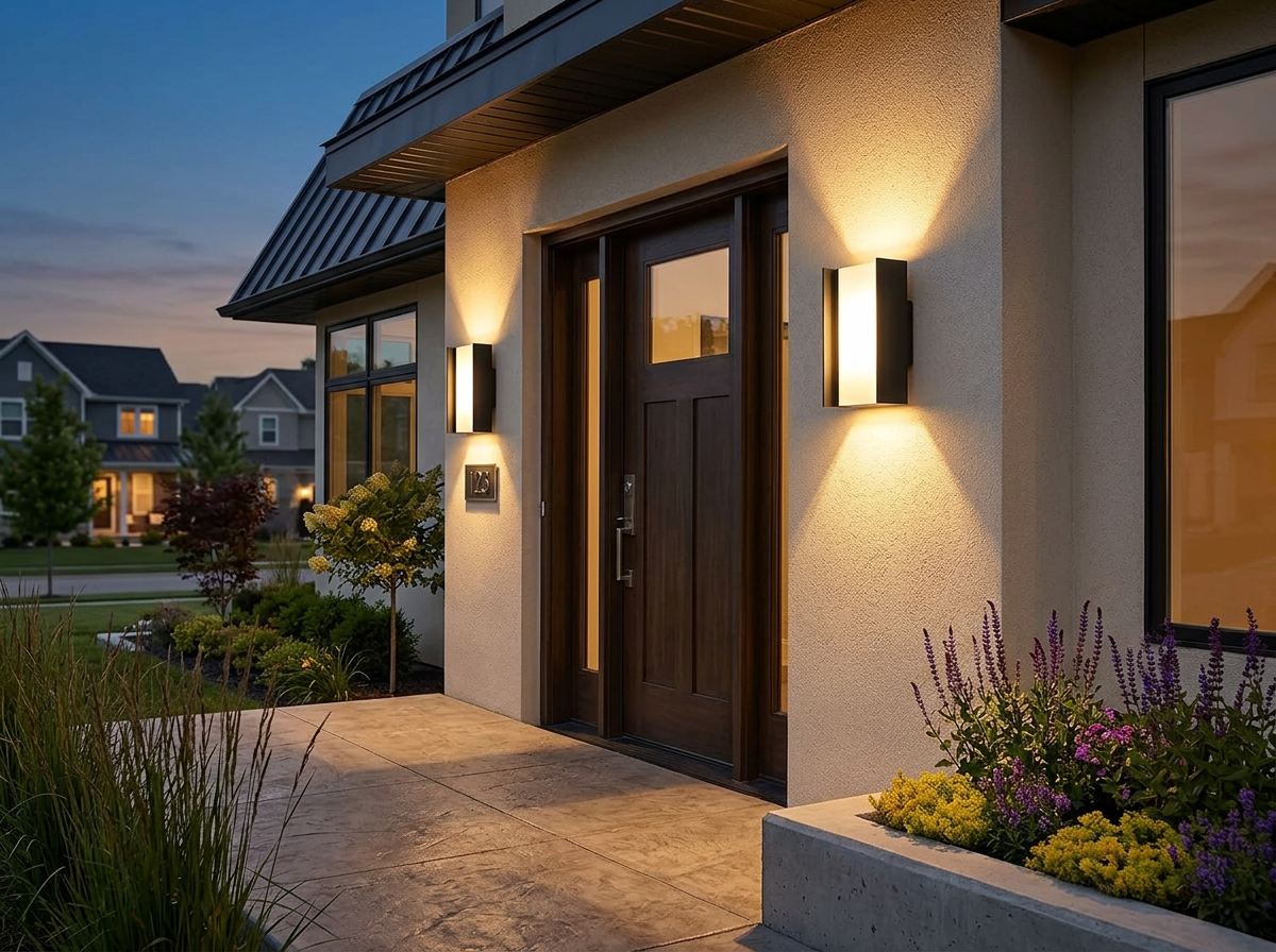 The $60 Home Improvement Move Boosting American Curb Appeal Before Labor Day 2026: PLUSLED 20W Up-Down Matte Black Wall Sconces
